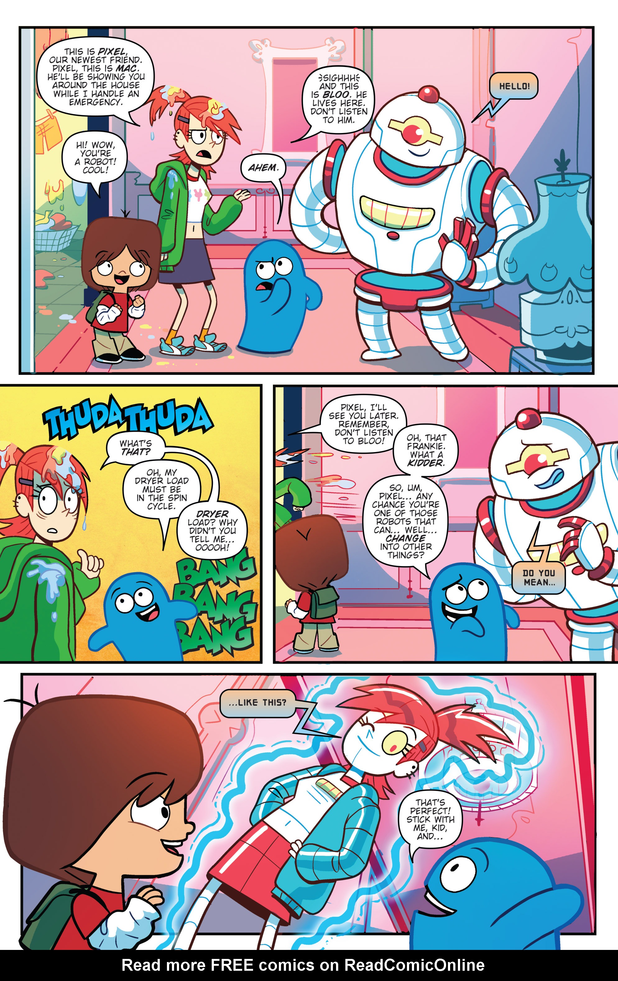 Read online Super Secret Crisis War! comic -  Issue # _Special - Foster's Home for Imaginary Friends - 7