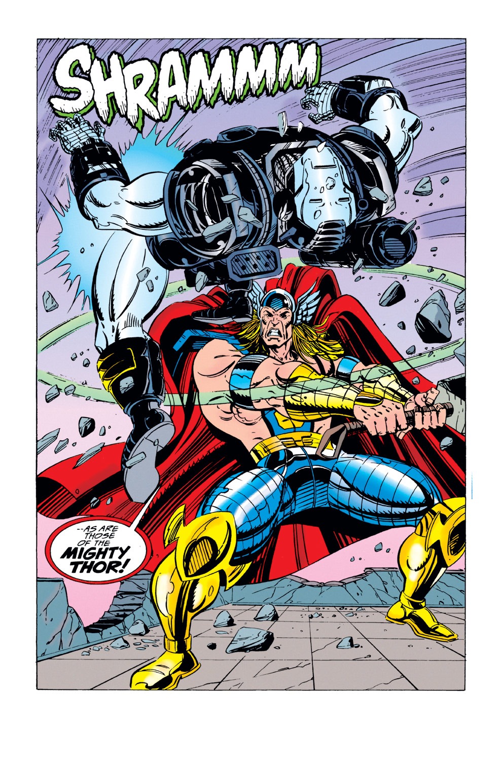 Read online Thor (1966) comic -  Issue #484 - 22