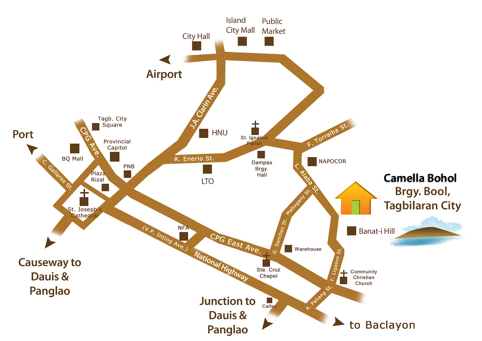 House and Lot for Sale in Cebu and Bohol Floor Plans of Camella Bohol