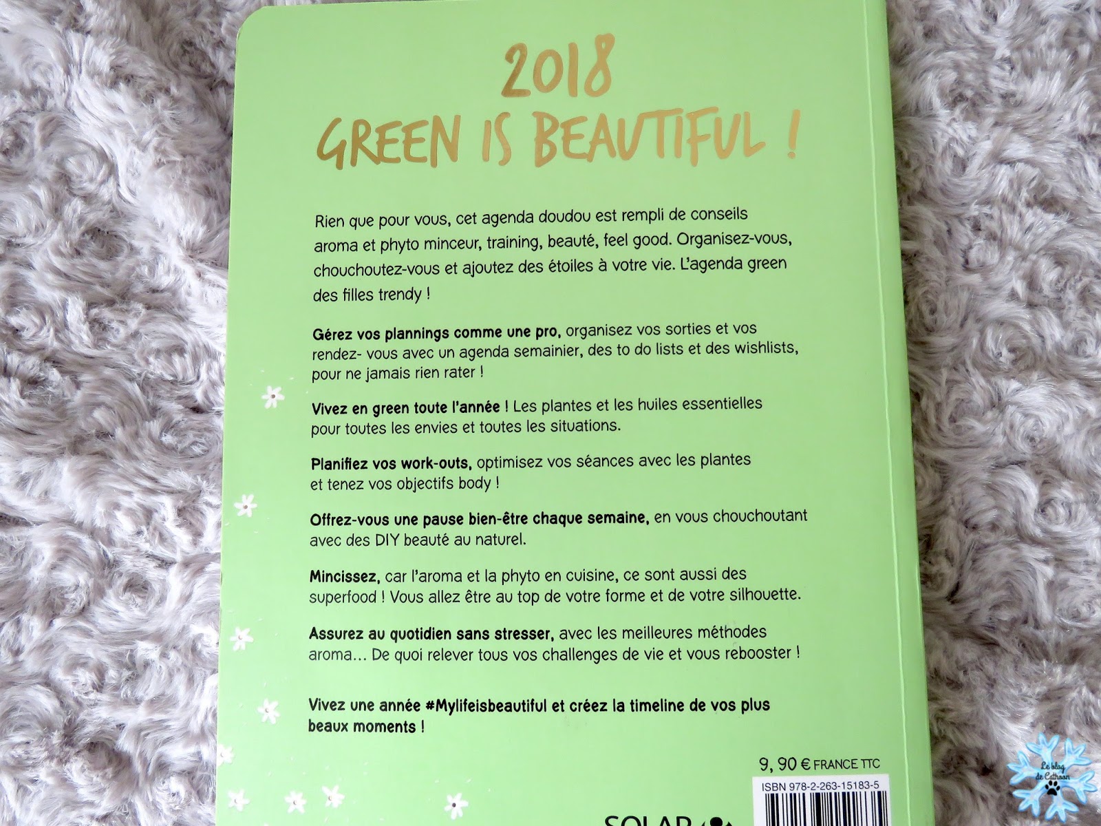 Mon Cahier 2018 - My Life is Green