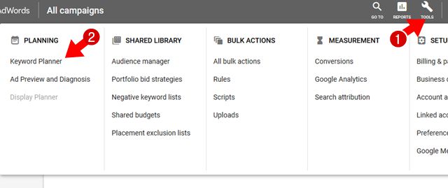 Keyword Planner Tool के लिए Google Adword पर account क्रिएट कैसे करे Keyword Planner Tool के लिए Google Adword पर account क्रिएट कैसे करे