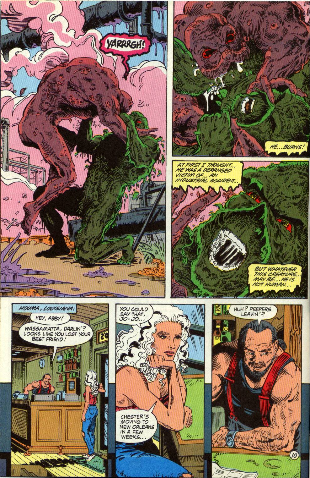 Read online Swamp Thing (1982) comic -  Issue #128 - 11