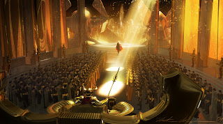 Concepts Art en 3D de Capitán América y Thor