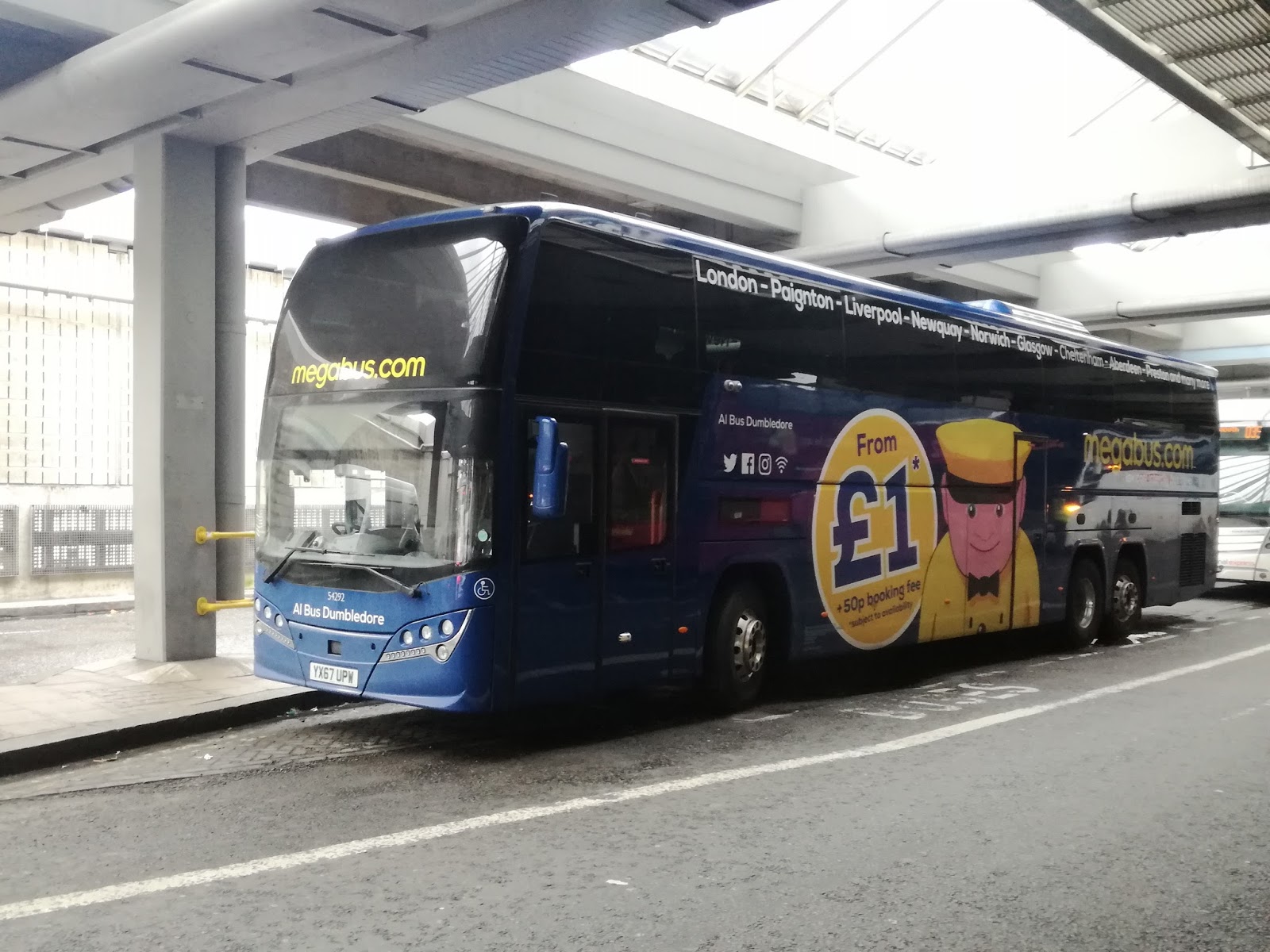 Steve's Bus & Train Page Megabus Drop a Megabomb on East Anglia