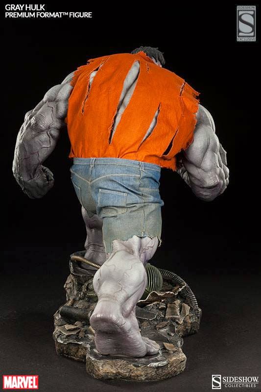 GALAXY-COMICS: Hulk Gris. Estatua 50 cm de Sideshow Collectibles