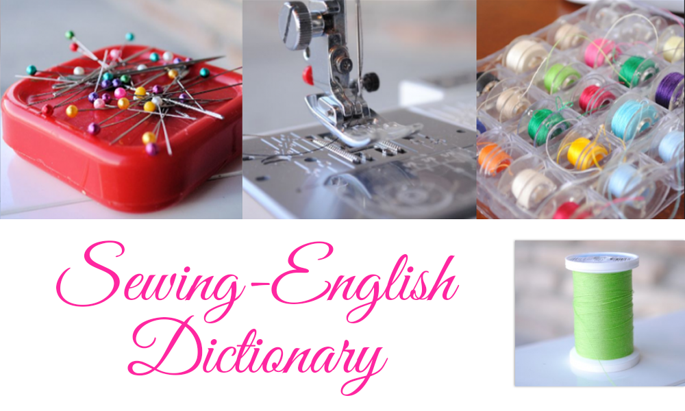 SewingEnglish Dictionary