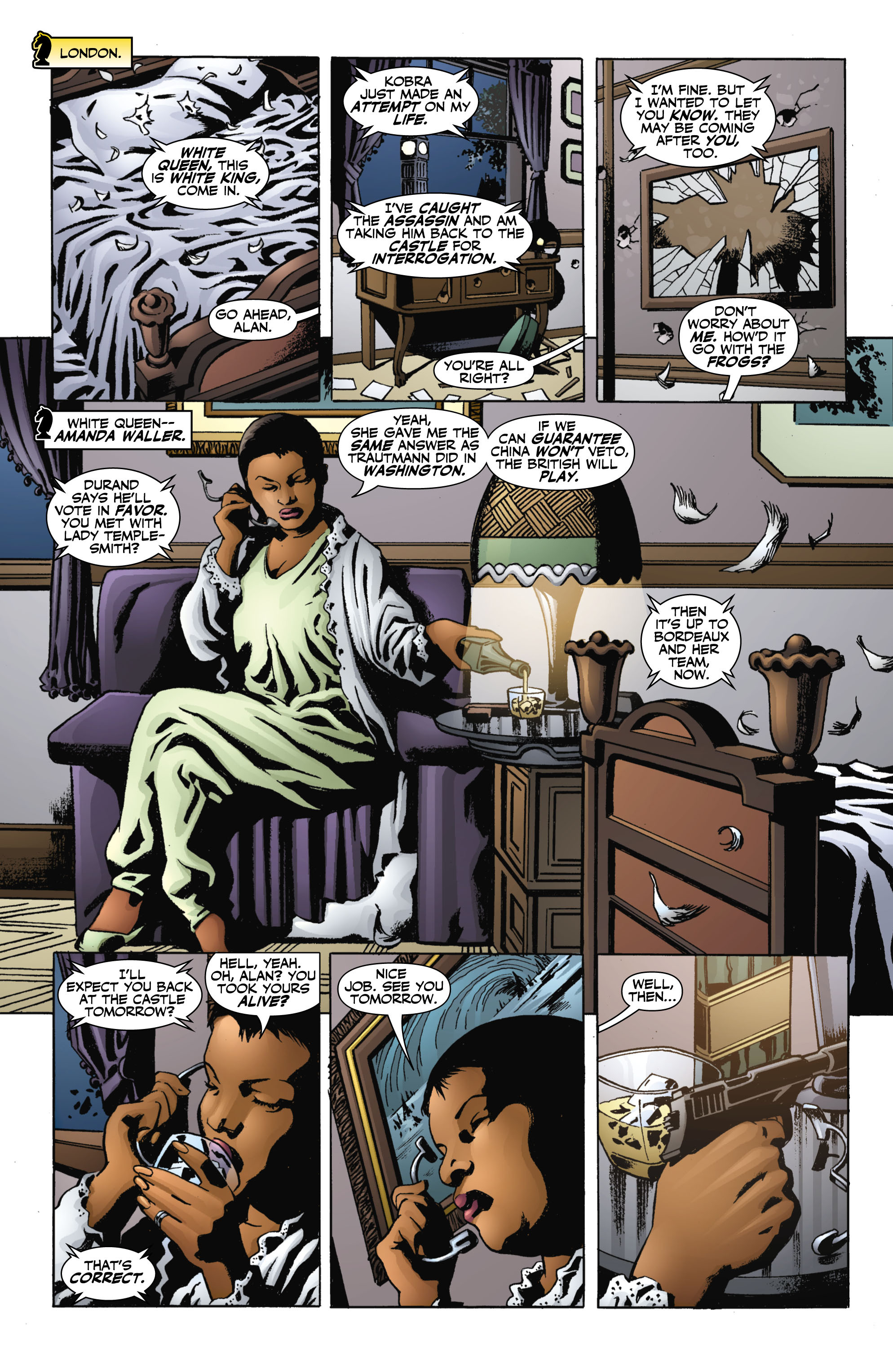 Read online Checkmate (2006) comic -  Issue #3 - 14