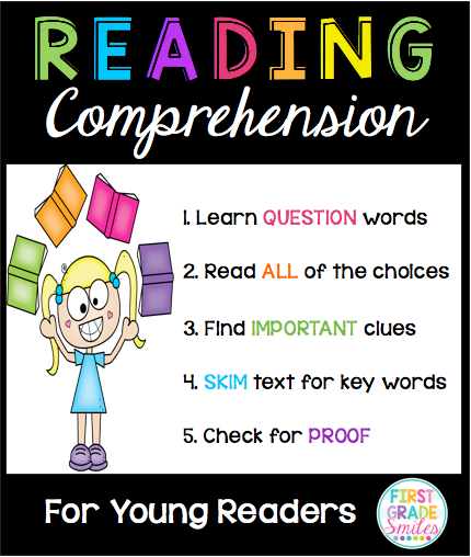Reading comprehension first grade