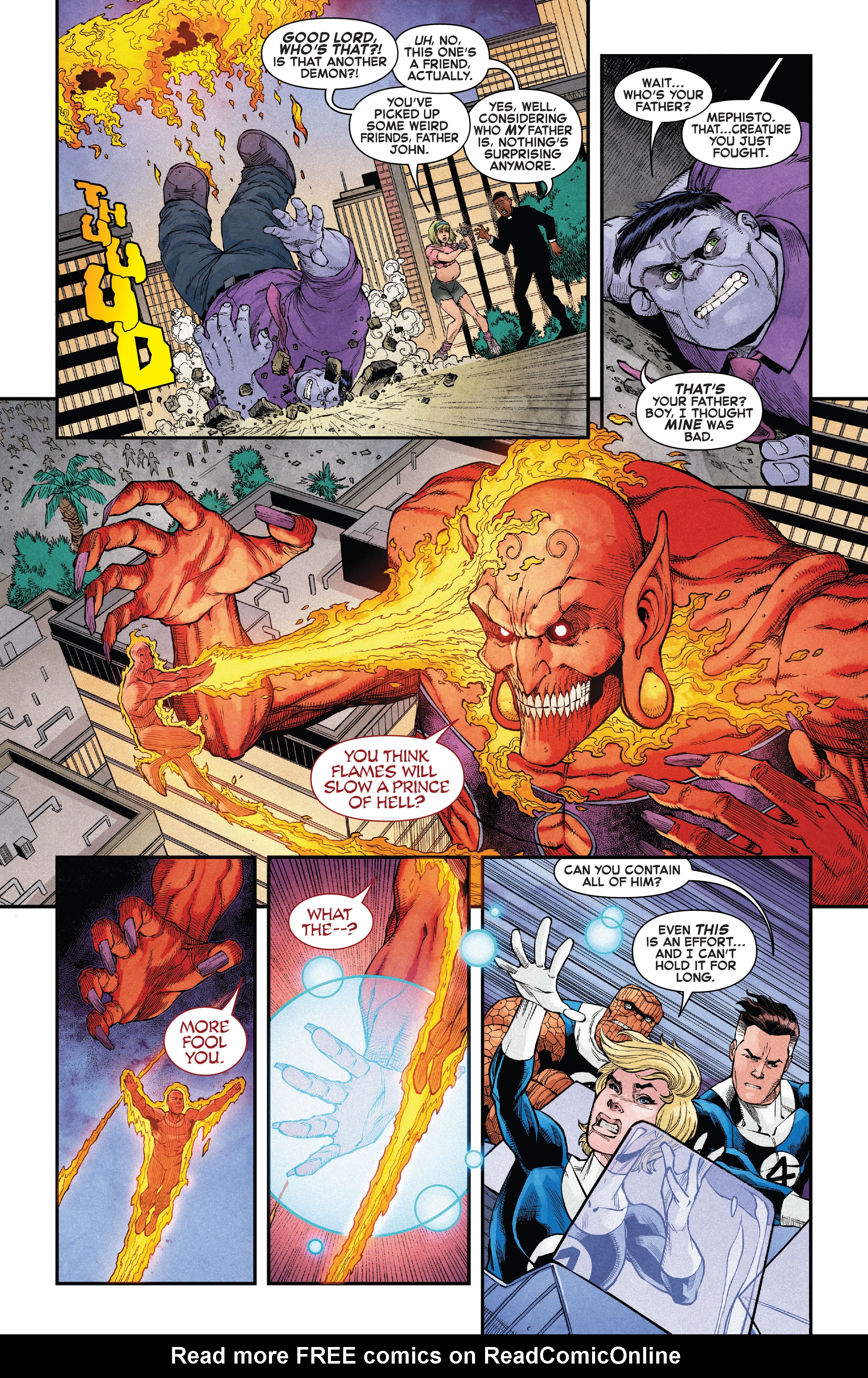 Read online New Fantastic Four comic -  Issue #5 - 11