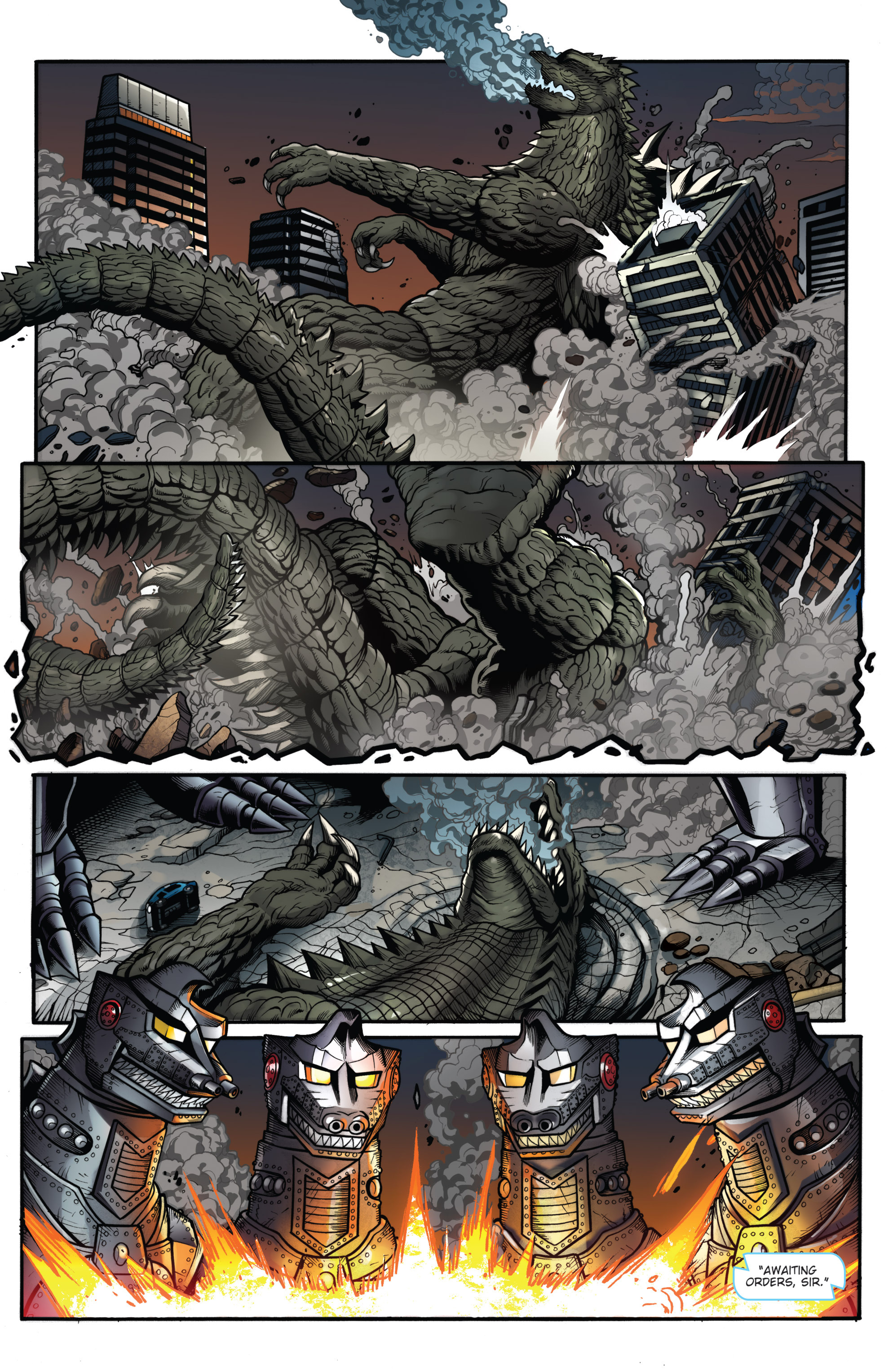 Read online Godzilla: Rulers of Earth comic -  Issue # _TPB 4 - 55