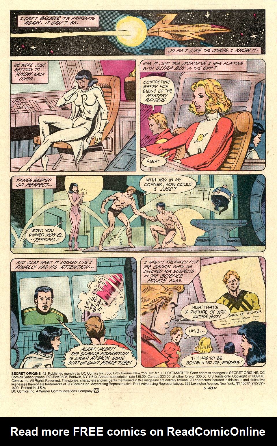 Read online Secret Origins (1986) comic -  Issue #42 - 2