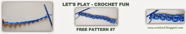 free crochet pattern bracelet wristband boho