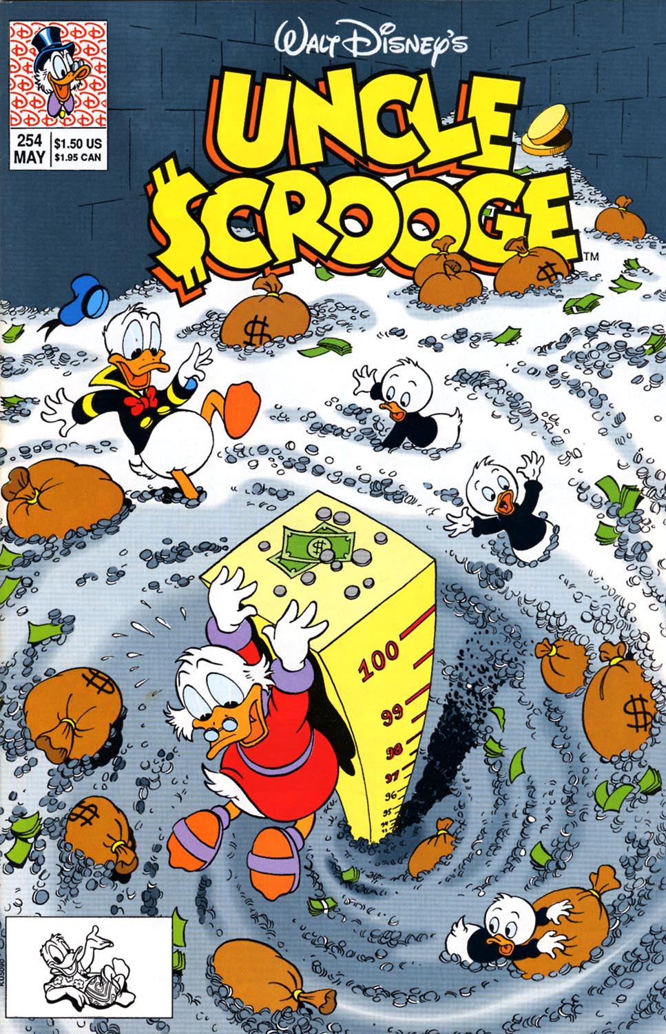 Read online Uncle Scrooge (1953) comic -  Issue #254 - 1