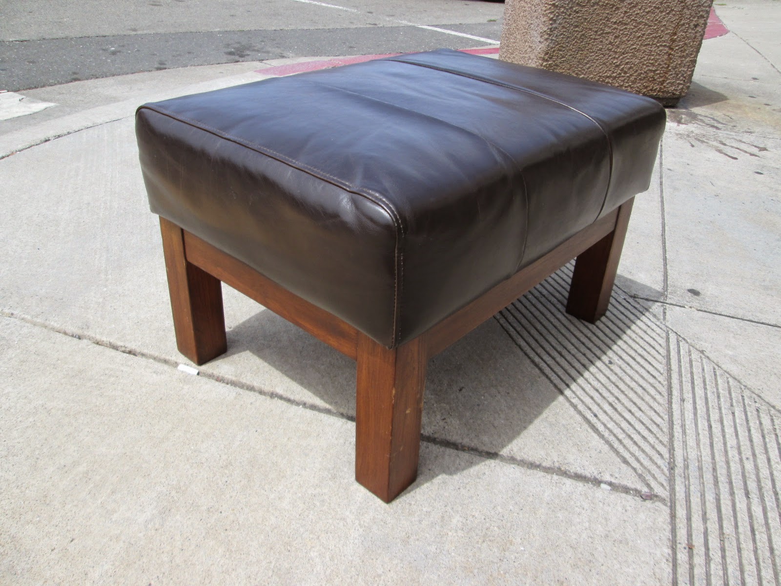 UHURU FURNITURE & COLLECTIBLES SOLD Pair of Espresso Ottomans 55 each