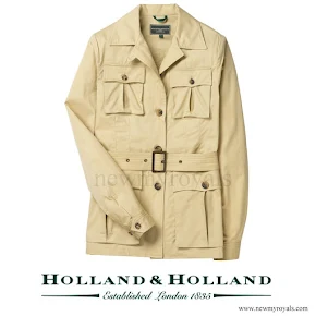 Kate Middleton  wore Holland & Holland Ladies Multipocket Safari Jacket