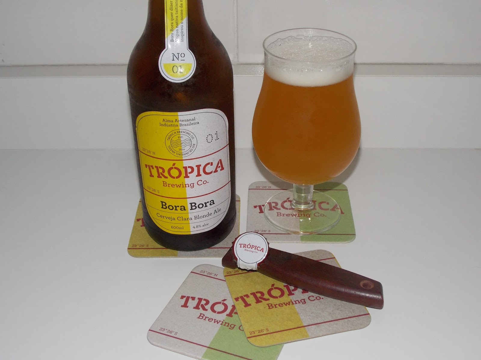 Trópica Bora Bora Degustação nº 617 NINKASI BEER CLUB