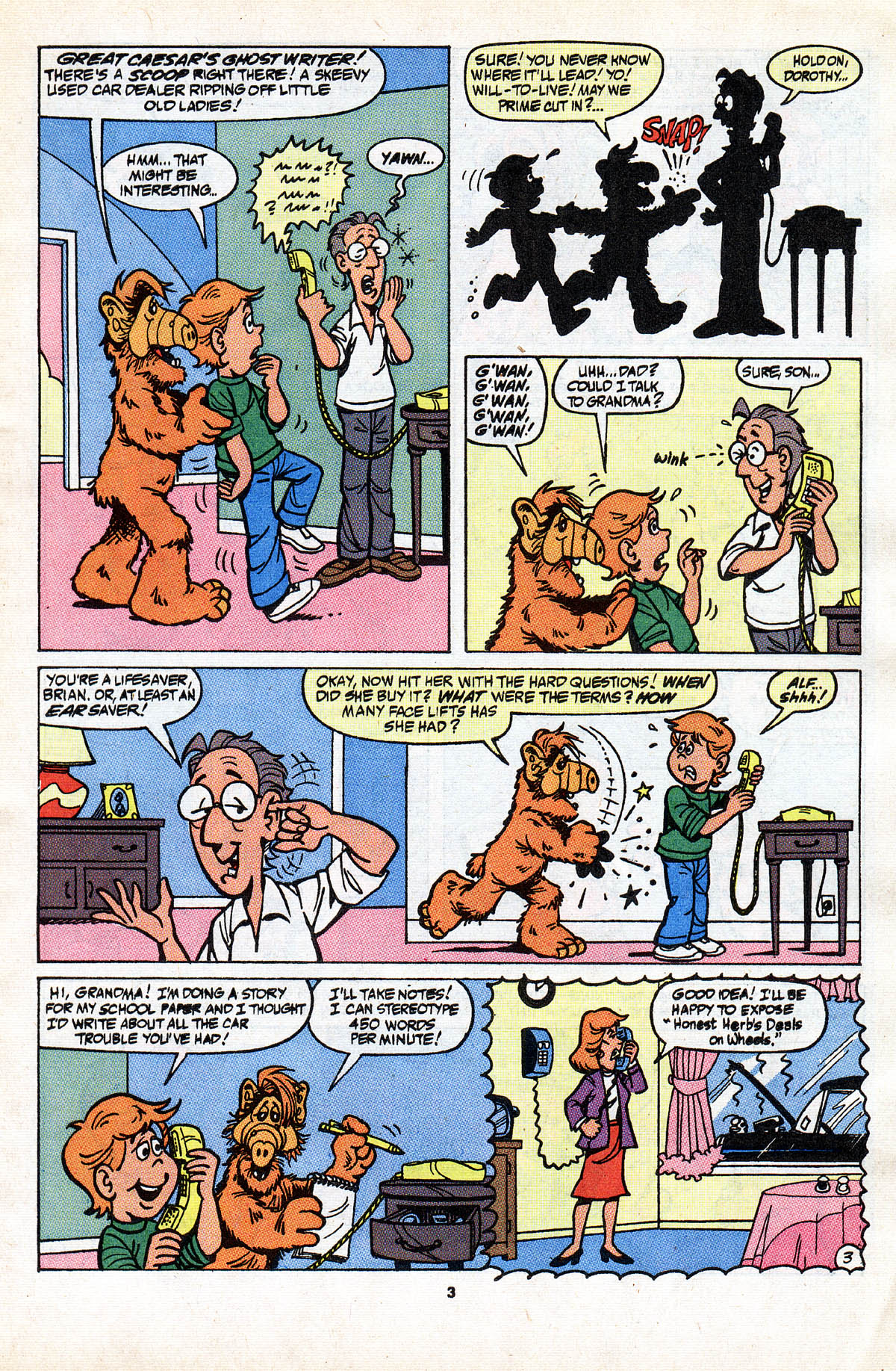 Read online ALF comic -  Issue #29 - 5