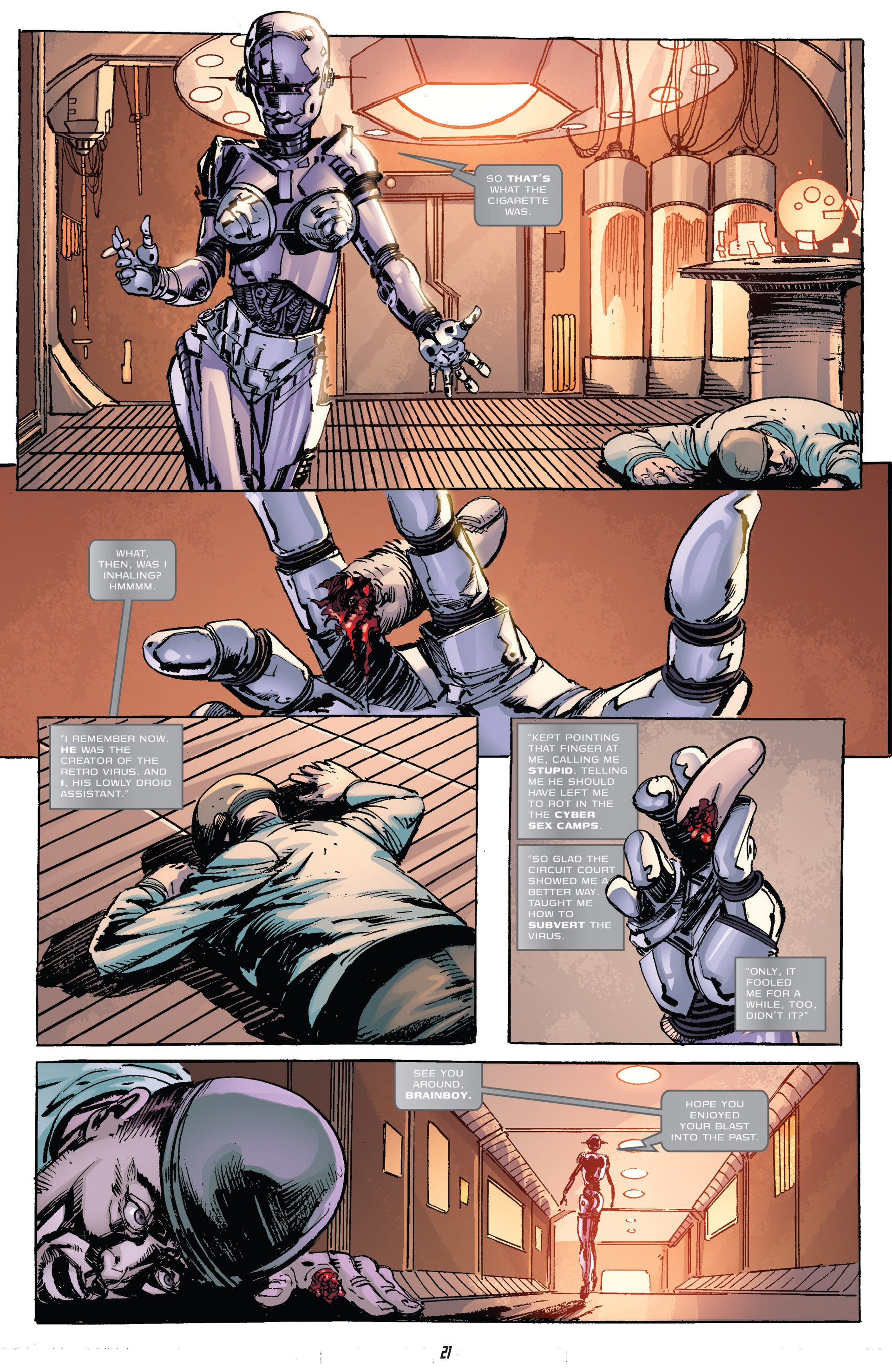 Read online Judge Dredd (2012) comic -  Issue #13 - 23