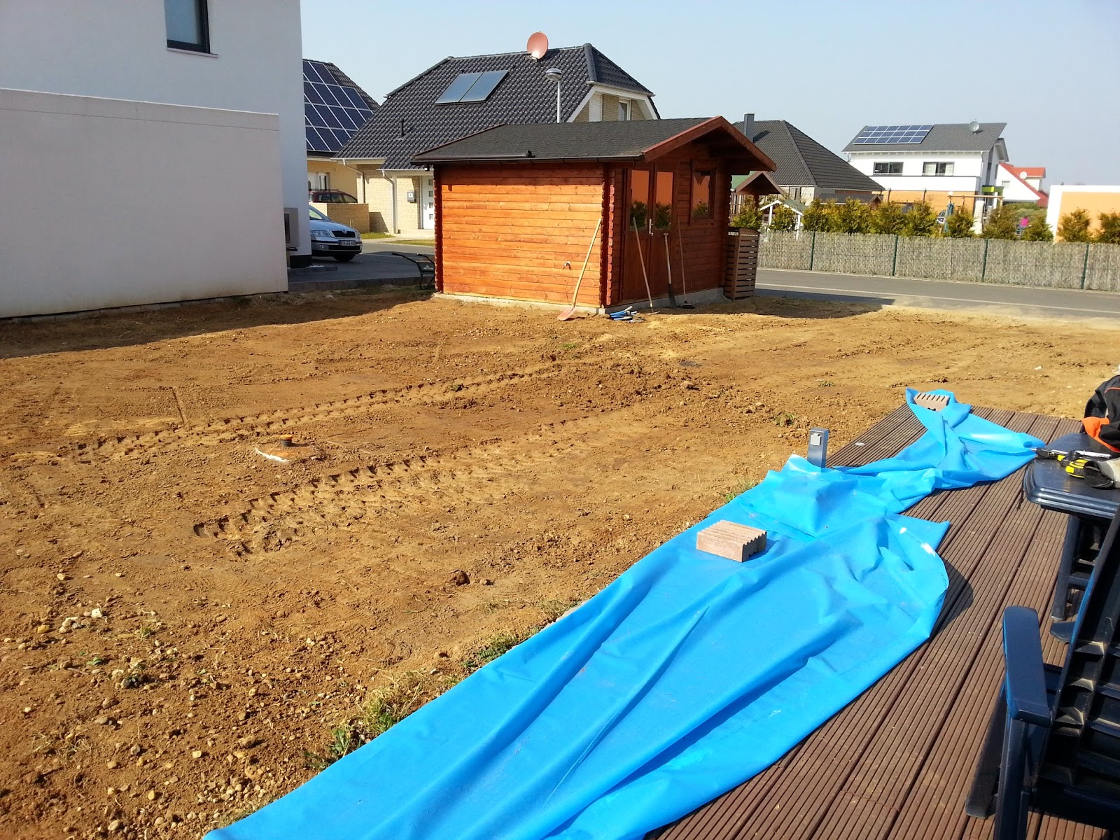 Heikes & Dennis' Bautagebuch: Rasen - Bodenvorbereitung Teil 1