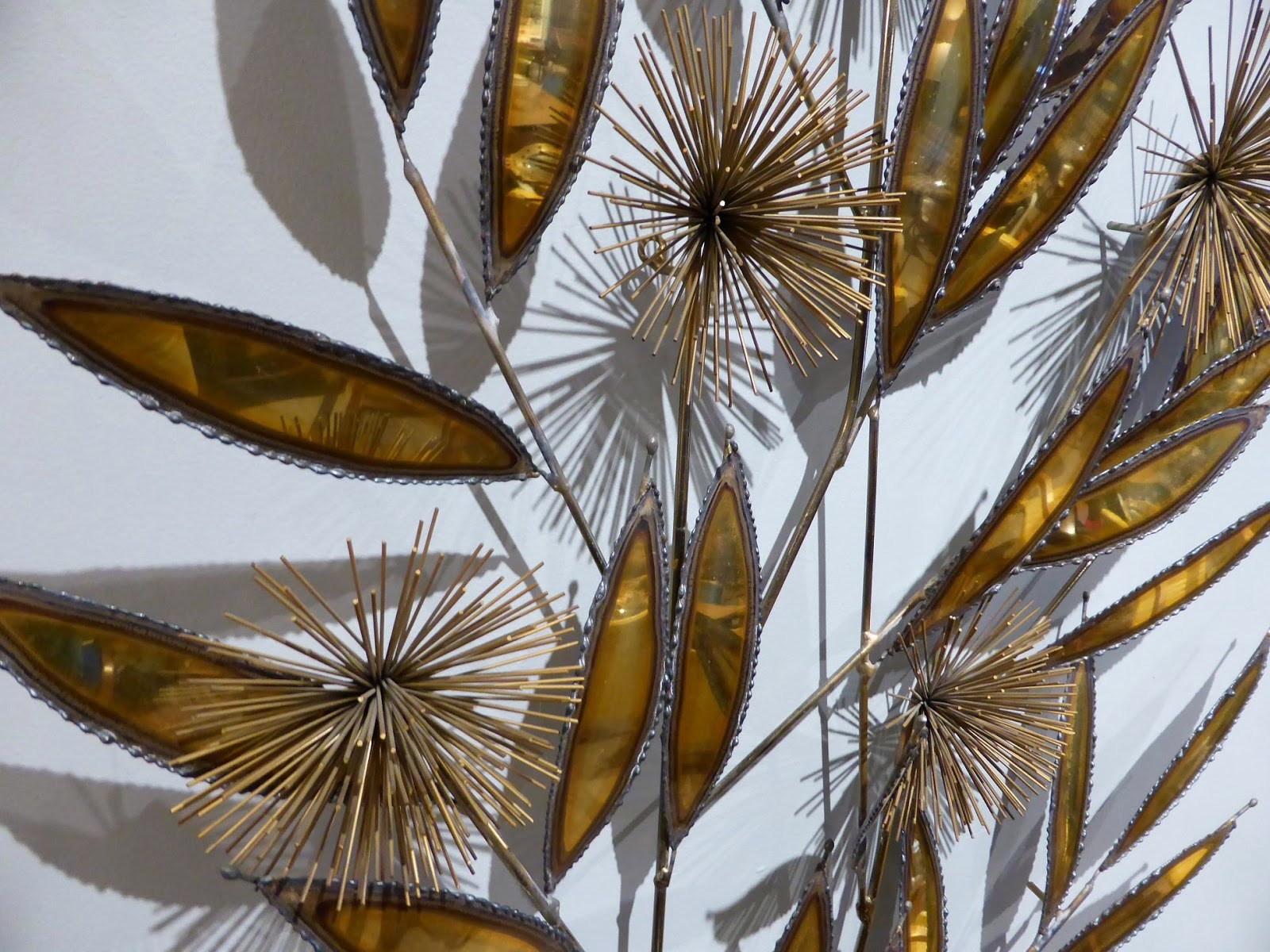 MICHAEL THOMAS Curtis Jere Flower Wall Sculpture