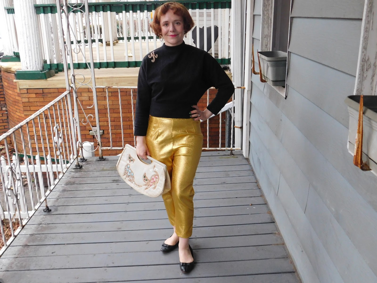 Retro Rover: Golden Girl-A Vintage Outfit Post and a Review of Piplotex's 1950s  Cigarette Pants