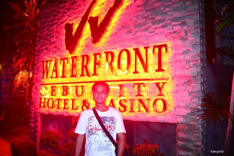 Waterfront Cebu City Hotel and Casino marker