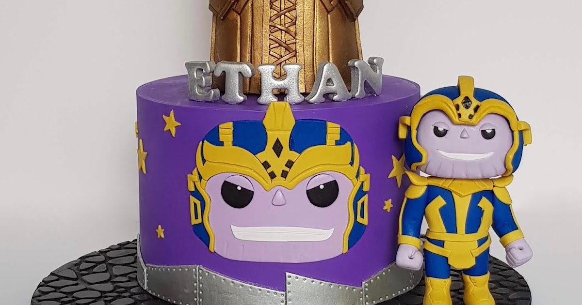 Celebrate with Cake! Thanos and Gauntlet