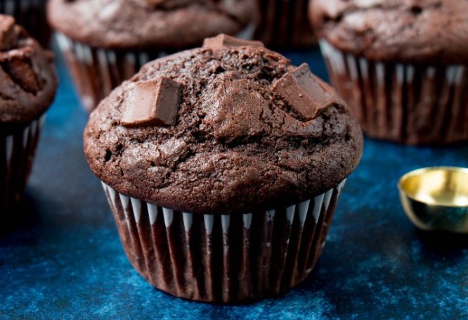 DOUBLE CHOCOLATE MUFFINS RECIPES