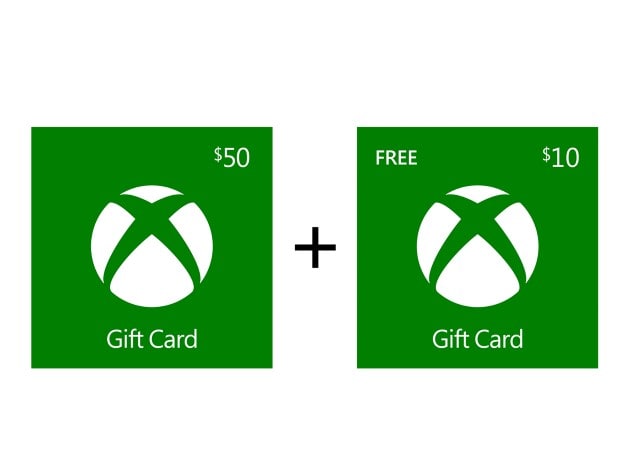 Kids Dealz Free 10 Microsoft Gift Card When You Buy 50 Of Xbox