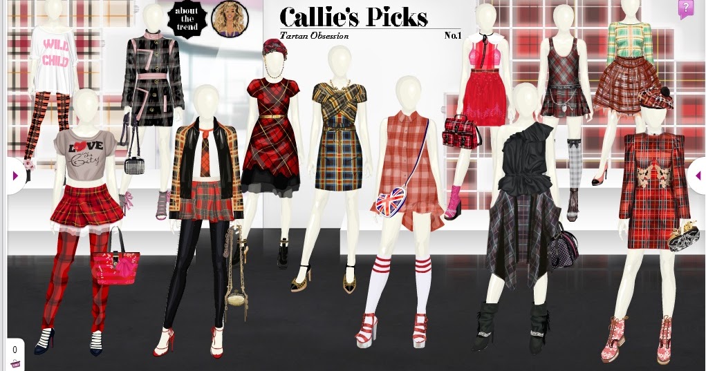 Stardoll Broadcast: Callie's Picks Issue 1 : Tartan Obsession