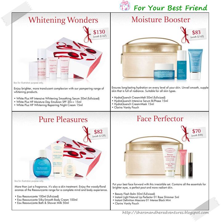 Sharon and her adventures... 16 Great Gift Sets from Clarins A