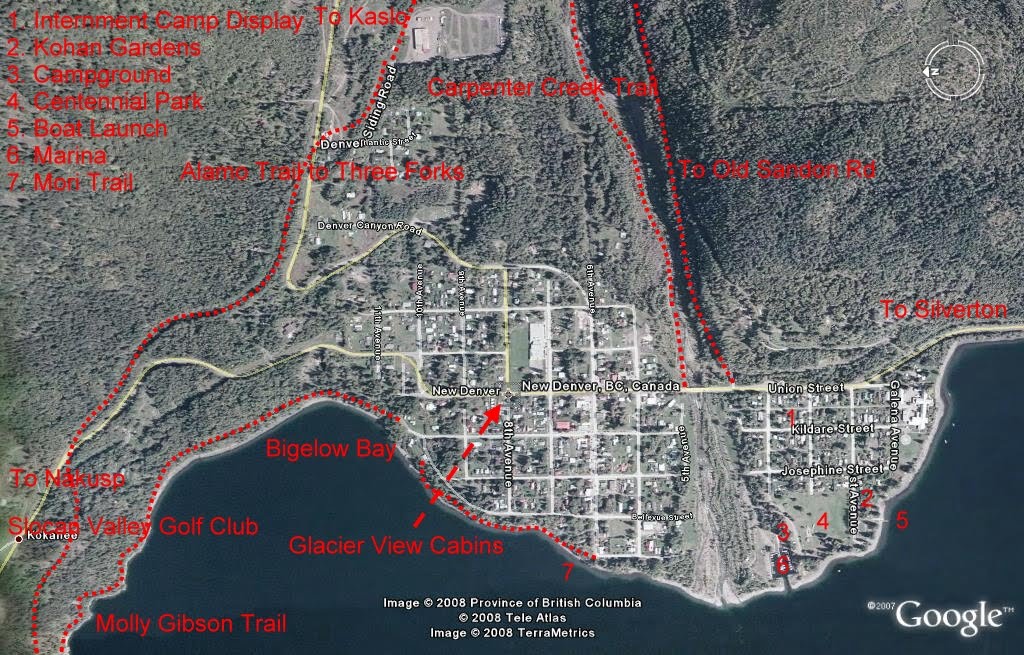 New Denver British Columbia New Denver Townsite
