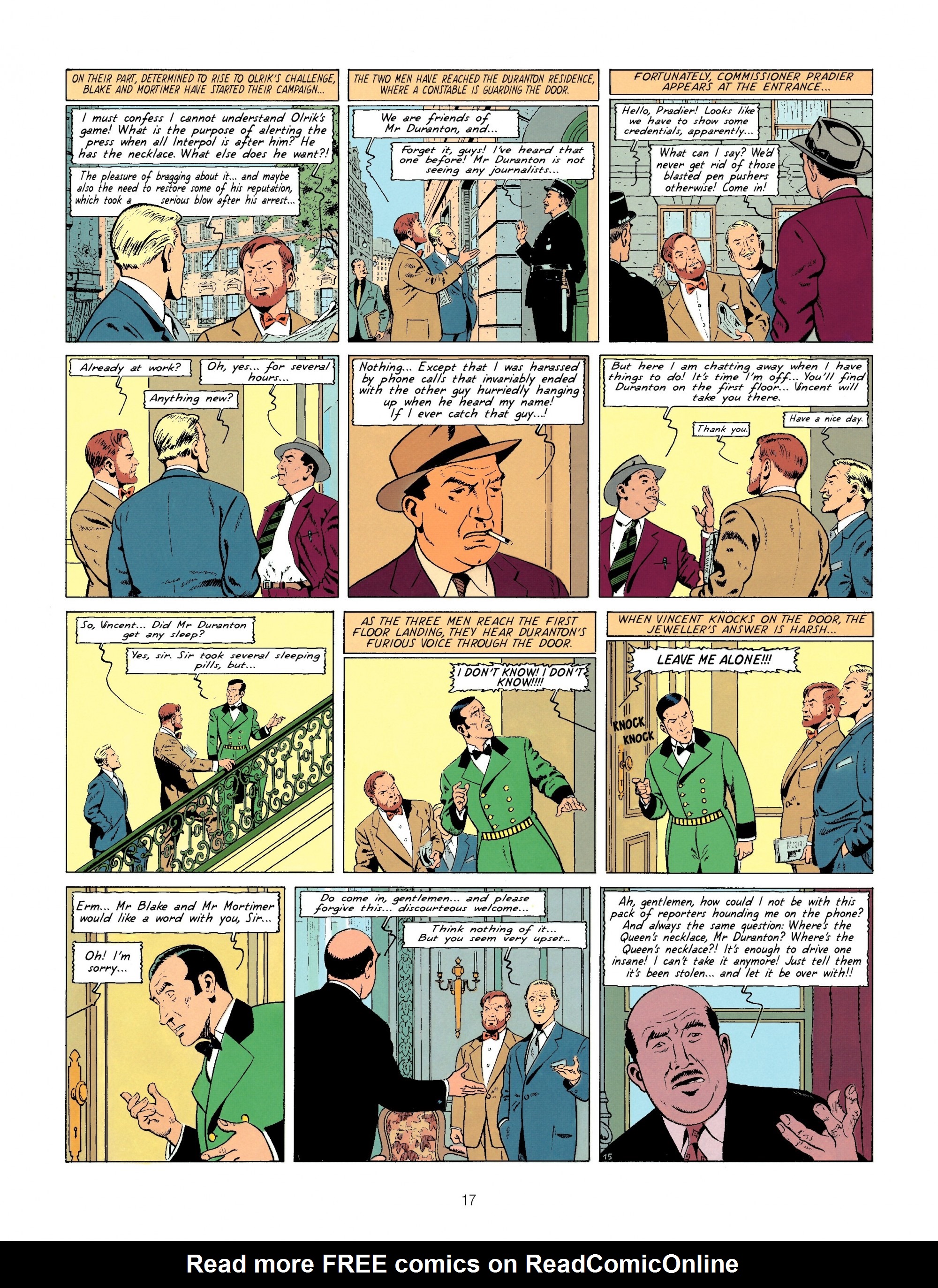 Read online Blake & Mortimer comic -  Issue #7 - 17
