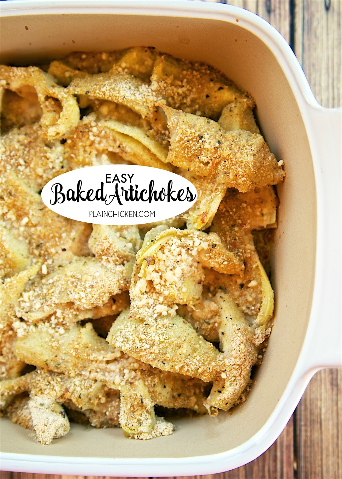 Easy Baked Artichoke Easy Baked Artichoke