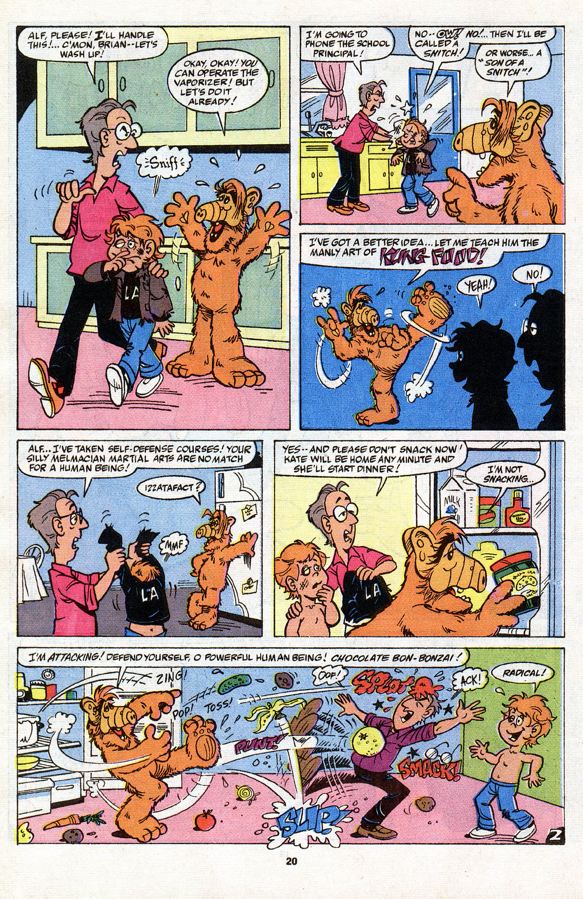 Read online ALF comic -  Issue #30 - 22