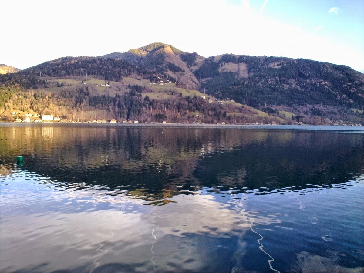 Still water in the German countryside