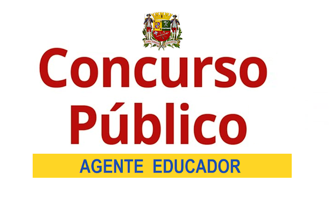 Concurso Público para Agente Educador (Nível Médio) com salário de R$ 1.781,23