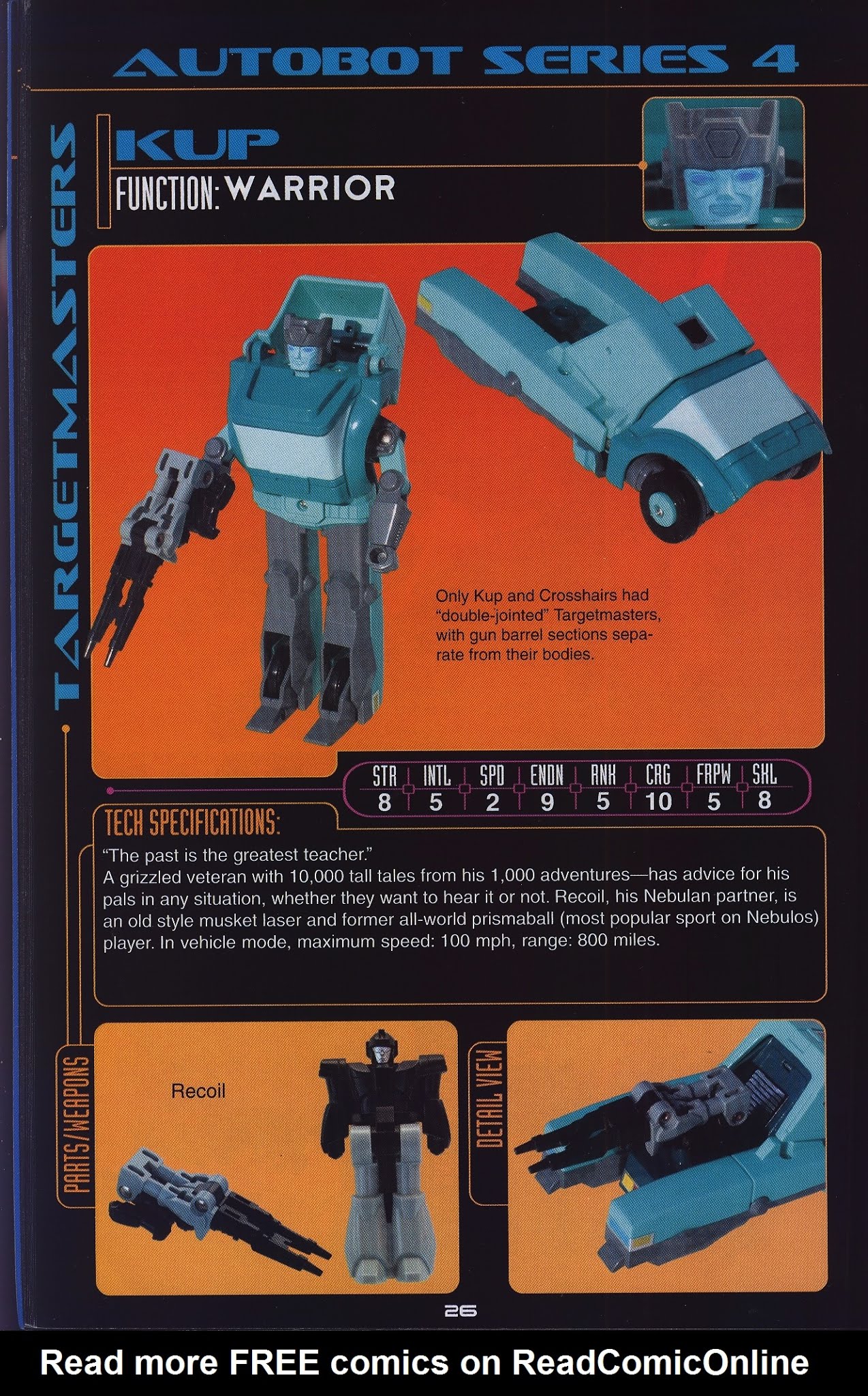 Read online Cybertronian: An Unofficial Transformers Recognition Guide comic -  Issue #3 - 24