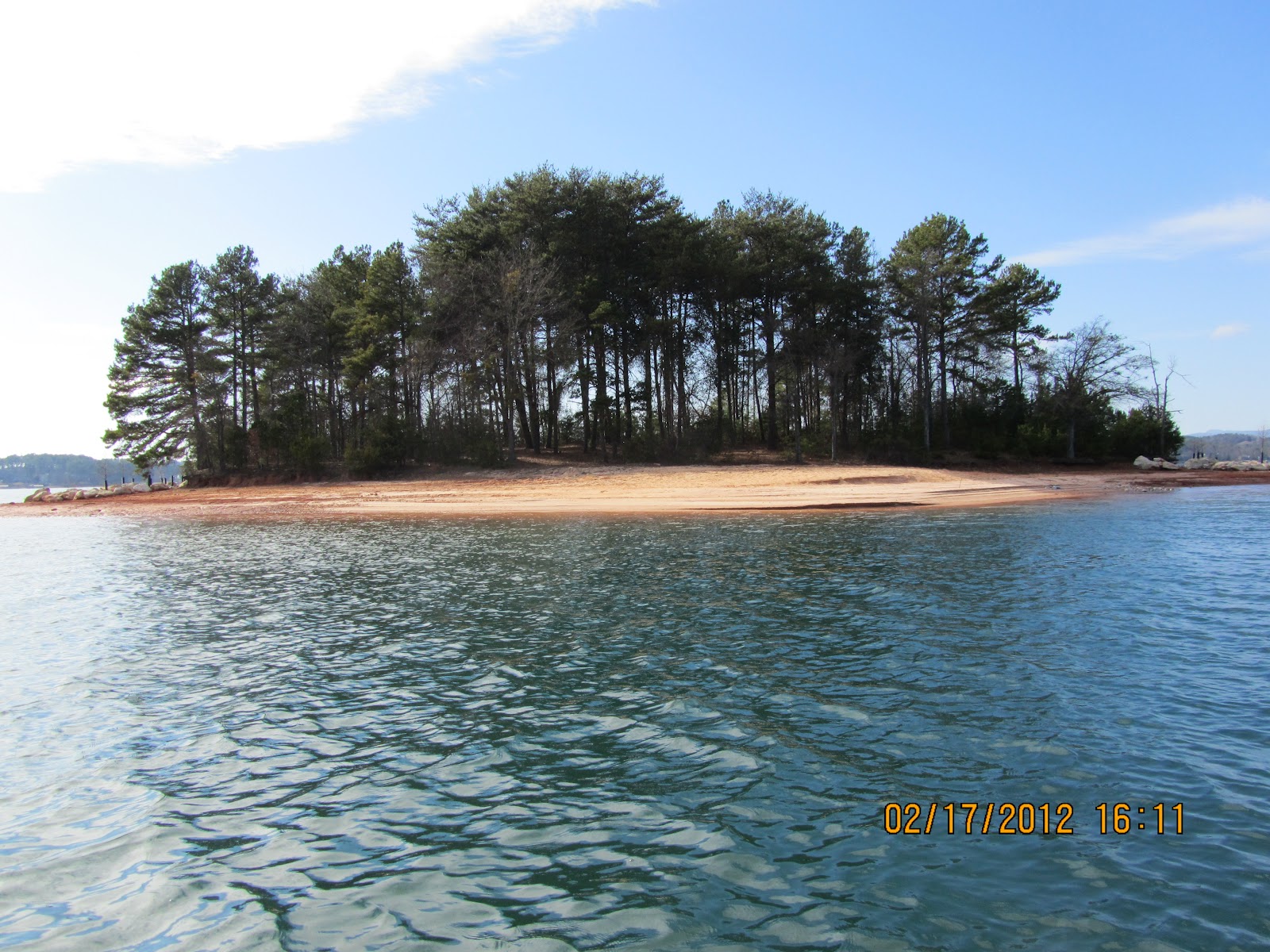 Shoreline Stabilization of Lake Keowee Islands February 2012