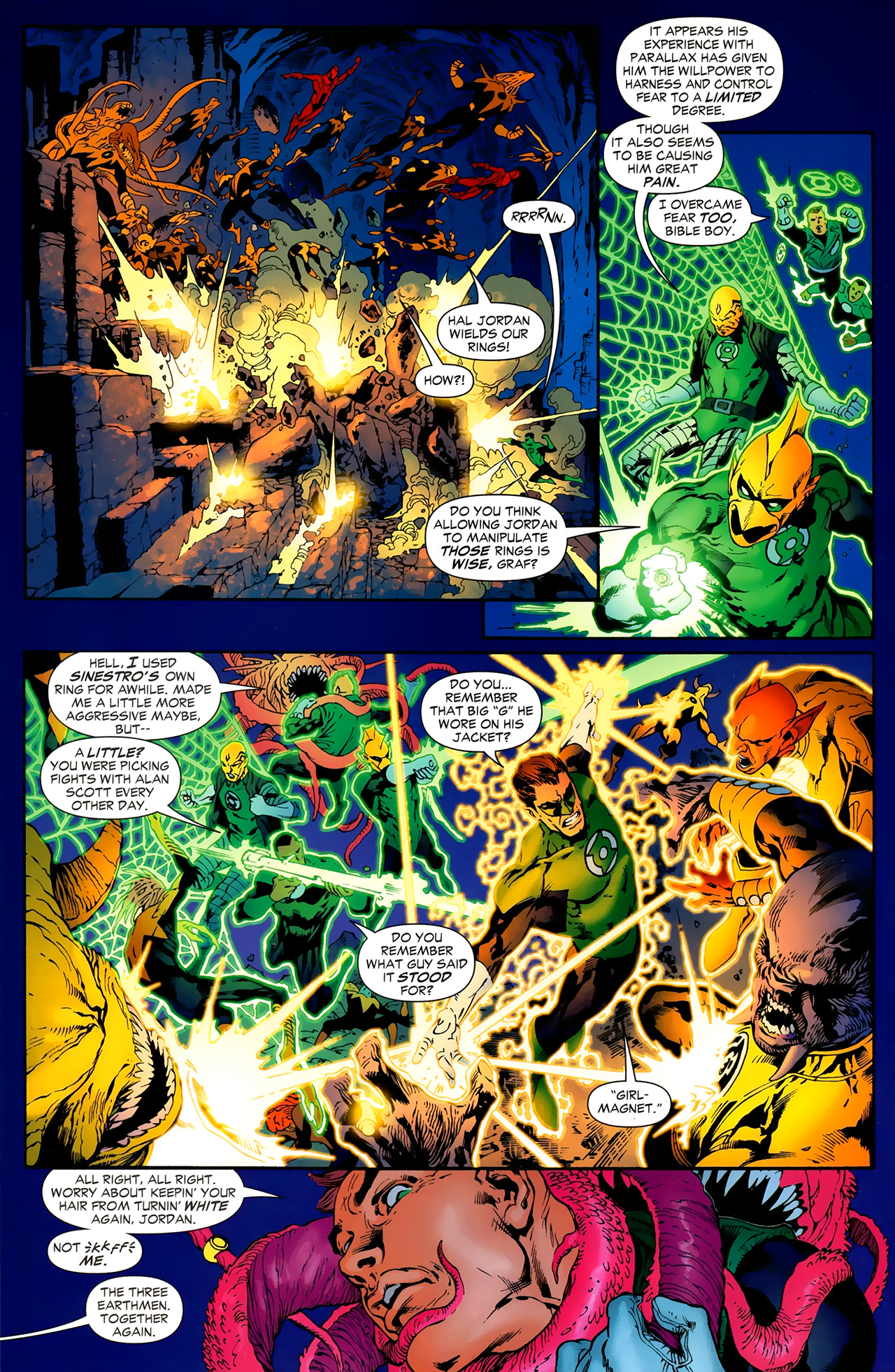 Read online Green Lantern (2005) comic -  Issue #23 - 12