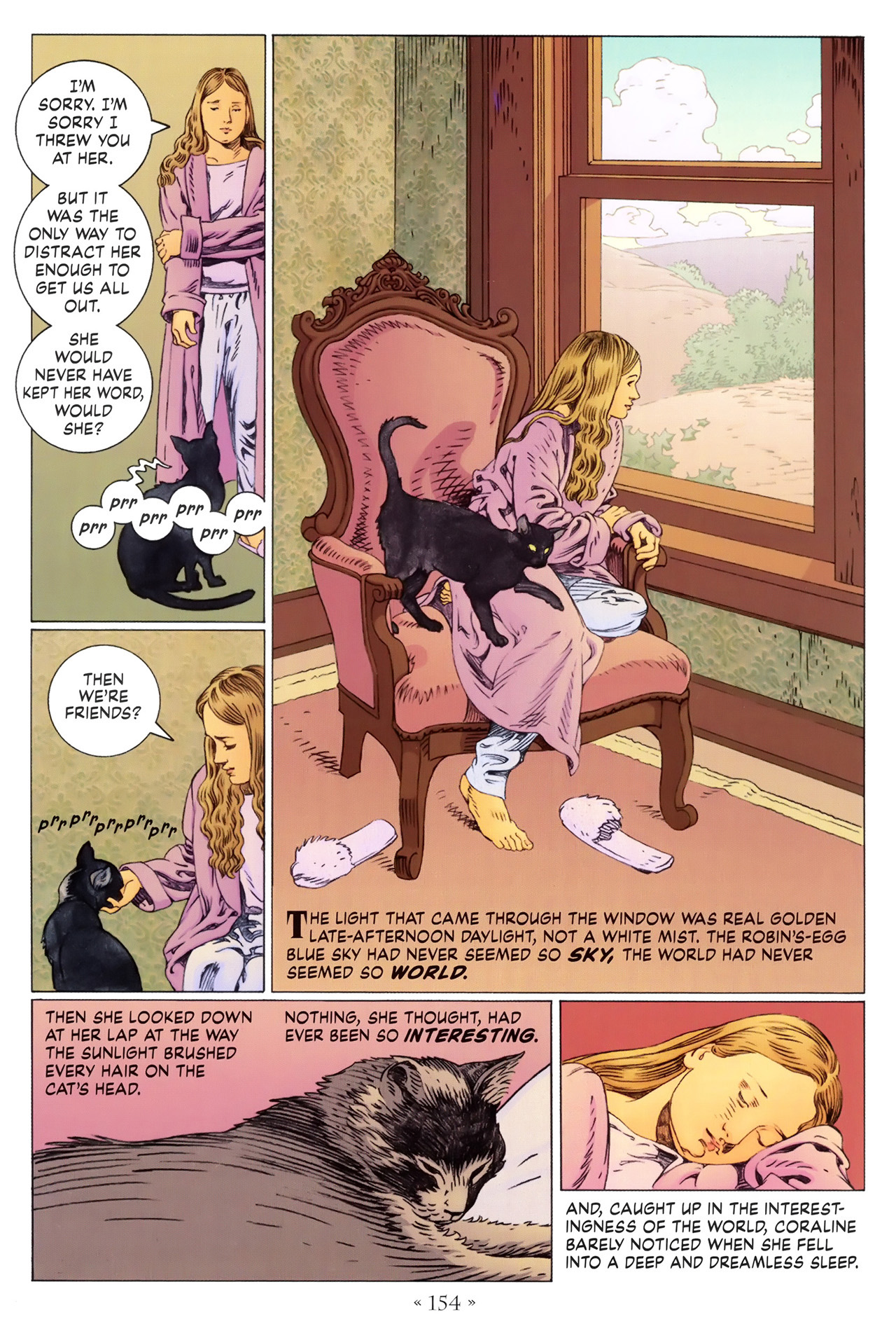 Read online Coraline comic -  Issue #1 - 160