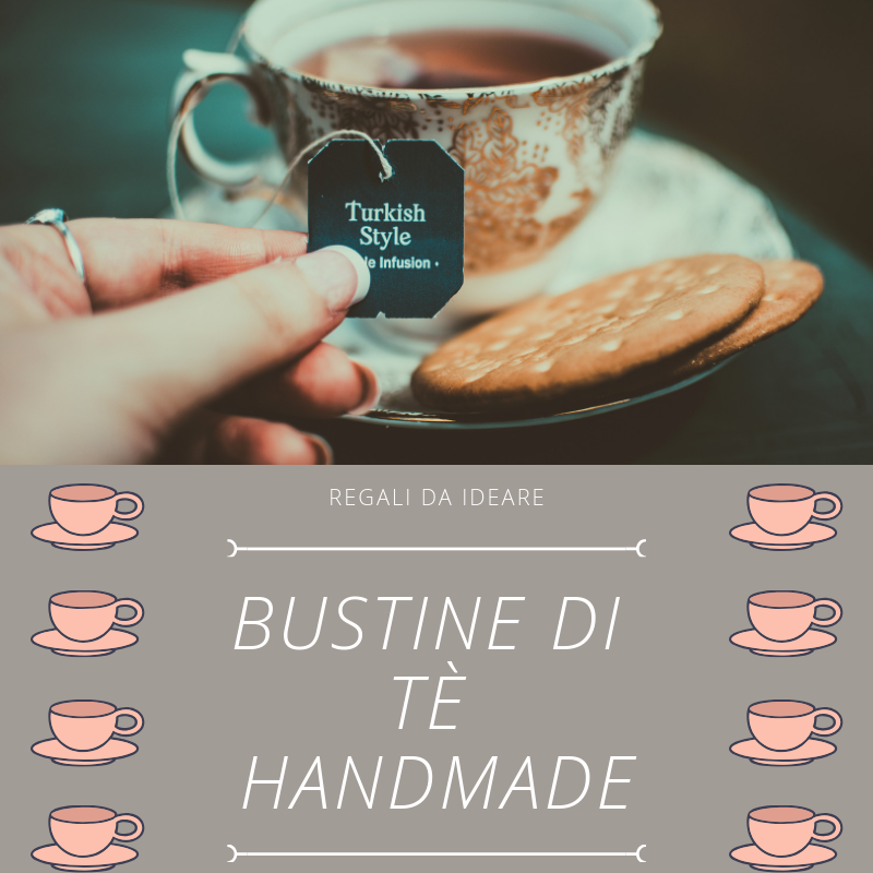 Bustine del tè handmade