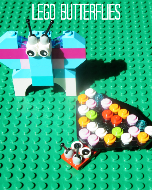 Бабочки из лего дупло схемы