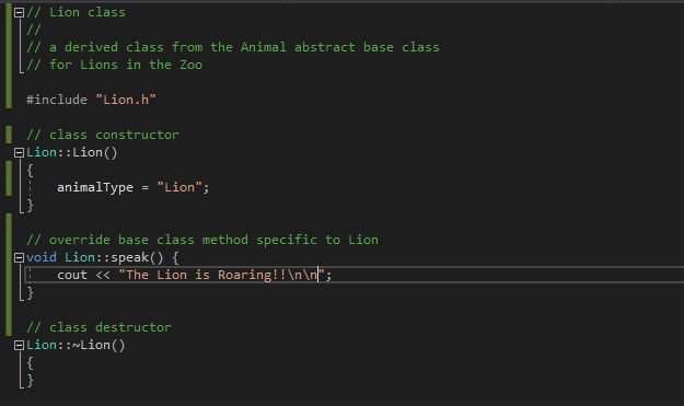 ABION Technology: Creating Objects with Object Oriented C++