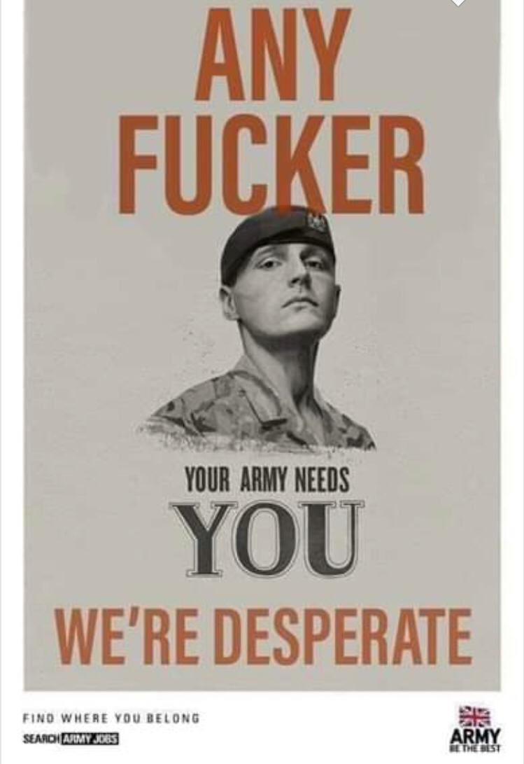 SNAFU!: Brit Army Recruiting Campaign has active duty Brit ...