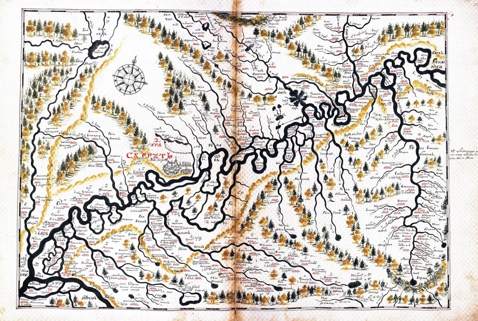 Карта ремизова в большом разрешении