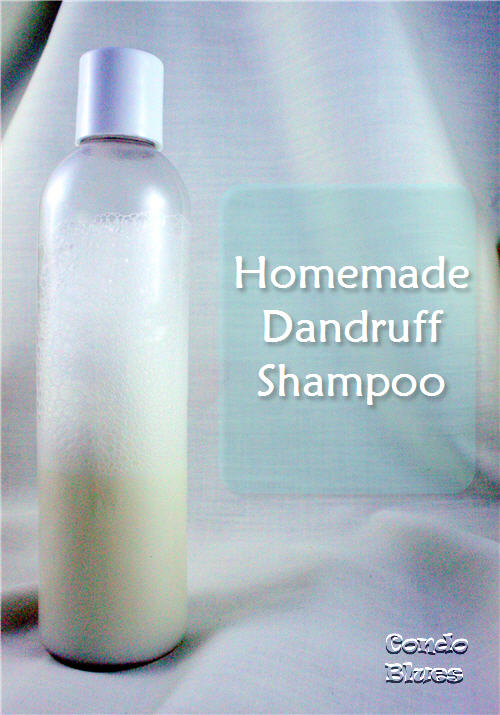 Condo Blues How to Make Dandruff Shampoo