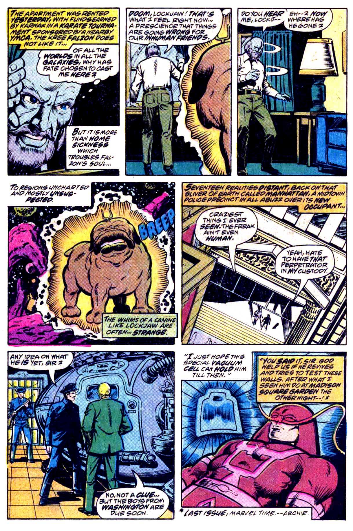 Read online Inhumans (1975) comic -  Issue #12 - 5