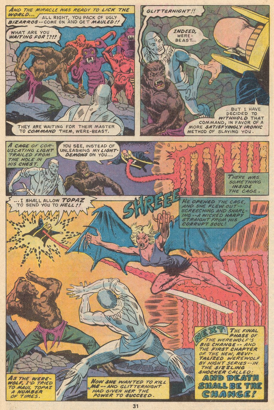 Read online Werewolf by Night (1972) comic -  Issue #40 - 21