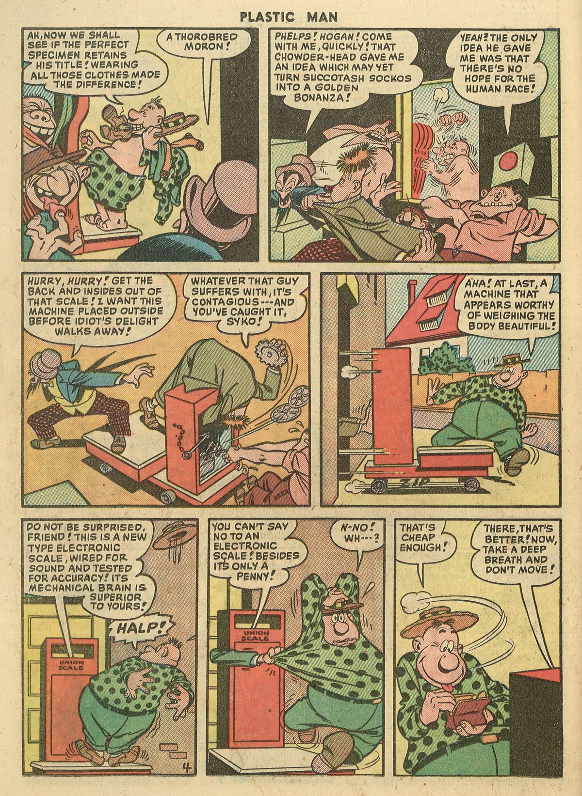 Read online Plastic Man (1943) comic -  Issue #22 - 26